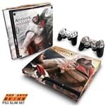 PS3 Slim Skin - Assassins Creed Brotherhood #B Adesivo Brilhoso