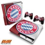 PS3 Slim Skin - Bayern de Munique Adesivo Brilhoso