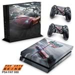 Ps4 Fat Skin - Need For Speed Rivals Adesivo Brilhoso