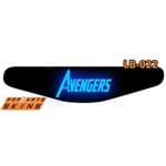 Ps4 Light Bar - The Avengers - os Vingadores Adesivo Brilhoso