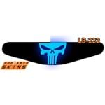 Ps4 Light Bar - The Punisher Justiceiro Adesivo Brilhoso