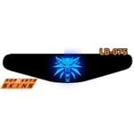 Ps4 Light Bar - The Witcher #A Adesivo Brilhoso