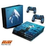 PS4 Pro Skin - Aquaman Adesivo Brilhoso