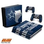 Ps4 Pro Skin - Dallas Cowboys NFL Adesivo Brilhoso