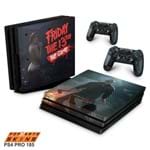 Ps4 Pro Skin - Friday The 13th The Game Sexta-Feira 13 Adesivo Brilhoso