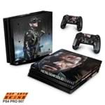 Ps4 Pro Skin - Metal Gear Solid V Adesivo Brilhoso