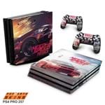 Ps4 Pro Skin - Need For Speed Payback Adesivo Brilhoso