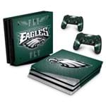 PS4 Pro Skin - Philadelphia Eagles NFL Adesivo Brilhoso