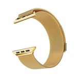 Pulseira Milanese Loop Metal Apple Watch 40mm Dourada