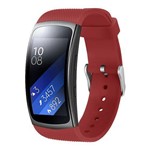 Pulseira Tradicional Samsung Gear Fit 2 / Fit 2 Pro - Vermelho