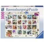 Puzzle 1000 Peças Coleção de Selos - Ravensburger - Importado