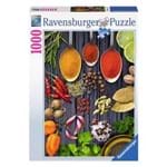 Puzzle 1000 Peças Ervas e Especiarias - Ravensburger - Importado