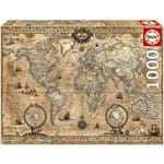 Puzzle 1000 Peças Mapa do Mundo - Educa - Importado