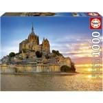 Puzzle 1000 Peças Monte Saint-Michel, França - Educa - Importado