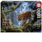 Puzzle 1000 Peças Tigres - Educa - Importado