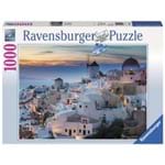 Puzzle 1000 Peças Vista de Santorini, Grécia - Ravensburger - Importado