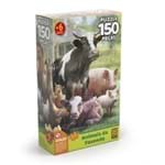 Puzzle 150 Peças Animais da Fazenda