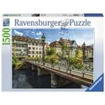 Puzzle 1500 Peças Verão em Estrasburgo, França - Ravensburger - Importado