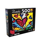 Puzzle 500 Peças - Romero Britto a New Day - Grow