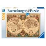 Puzzle 5000 Peças Mapa do Mundo Antigo - Ravensburger - Importado