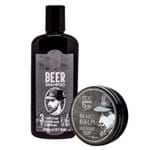 QOD Barber Shop Kit - Bálsamo + Shampoo Beer Kit
