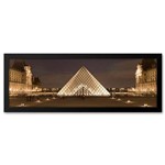 Quadro 60x20 Museu do Louvre Paris