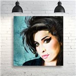 Quadro Amy Winehouse Música Artístico Decorativo em Tecido