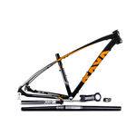 Quadro Bicicleta 29 Rava Mtb Storm 15.5" + Kit Montagem Preto/laranja