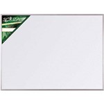 Quadro Branco Moldura Aluminio 100x070cm Popular Souza