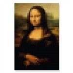 Quadro Canvas Mona Pixel