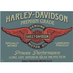 Quadro com Relevo Harley-davidson Premium