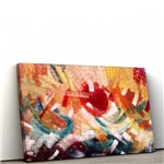 Quadro Decorativo 40x70cm Abstrato Colorful Wall