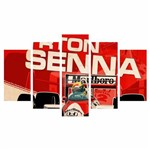 Quadro Decorativo Ayrton Senna Piloto Mc Laren F1