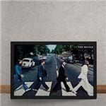 Quadro Decorativo Beatles Abbey Road 25x35