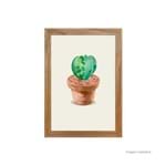 Quadro Decorativo Cactus I 23x33cm Rústico Infinity