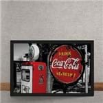 Quadro Decorativo Coca Cola Placa 25x35
