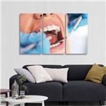 Quadro Decorativo Dentista Odontologia para Consultórios