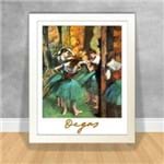 Quadro Decorativo Edgar Degas - Dancers, Pink And Green Degas Ref 09 Branca