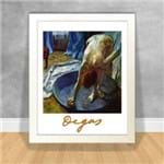 Quadro Decorativo Edgar Degas - The Tub Degas Ref 14 Branca