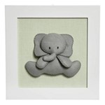 Quadro Decorativo Elefante Quarto Bebê Infantil Menina Menino