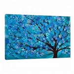 Quadro Decorativo Floral Árvore Blue 95x63cm
