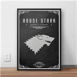 Quadro Decorativo Game Of Thrones - Stark