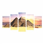Quadro Decorativo Grande Pirâmide de Gizé Cultura Egipcia