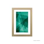 Quadro Decorativo Green Forms I 23x33cm Zebrano Infinity