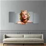 Quadro Decorativo Marilyn Monroe 125x60 para Sala Quarto