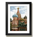 Quadro Decorativo Moscou Russia Kremlin K9q Cidades Quarto