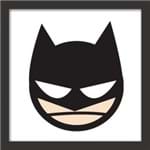 Quadro Decorativo Retrô Comic Sala de Estar Batman QD11171