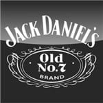Quadro Decorativo Retrô Preto e Branco Hall Jack Daniels QD11156