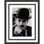 Quadro Decorativo Retrô Sala de Estar Chaplin Expressões QD11107