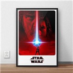 Quadro Decorativo Star Wars - o Ultimo Jedi - Poster